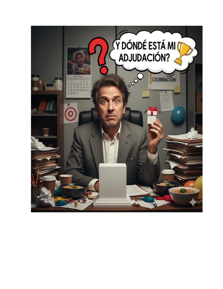 ¿Dónde está mi adjudicación?